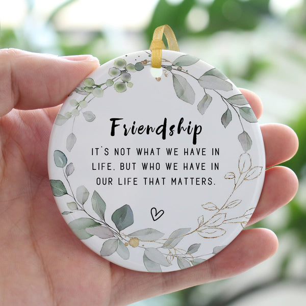Best Friend Christmas Ornaments Gift 2025, Friendship Ornaments, Besties Forever Ornament, Friends New Year Ornaments