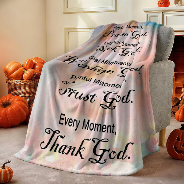 Christian Gifts for Women Faith, Inspirational/Religious/Spiritual Gifts for Adults, Soft Throw Blankets