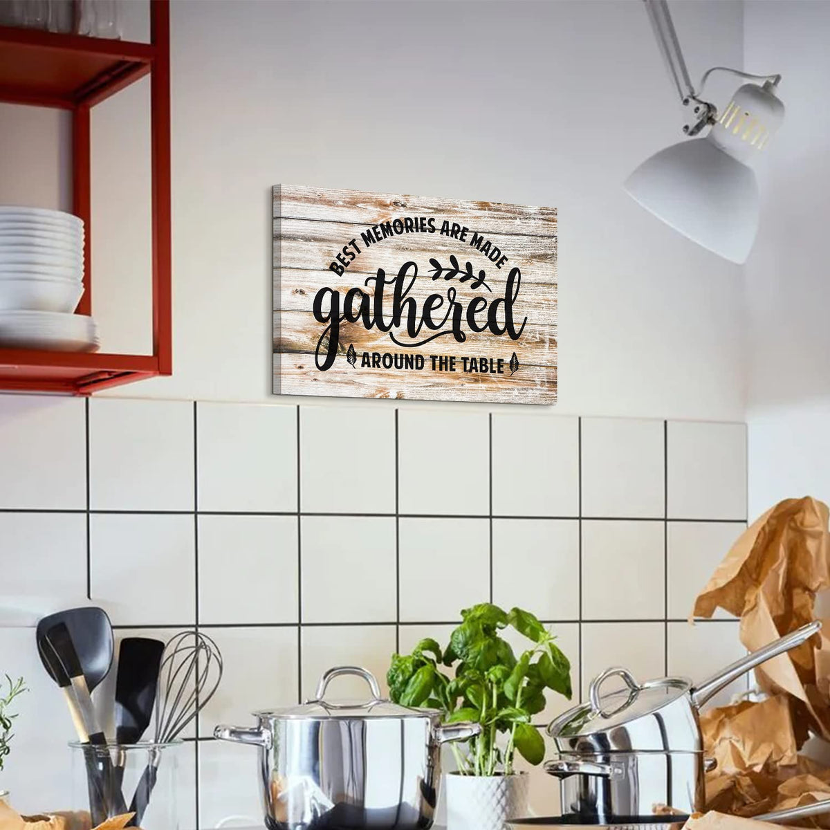 Dining Room Wall Decor Gather Signs for Home Decor Kitchen Wall Art Rustic Gather Sign Kitchen Pictures Wall Decor