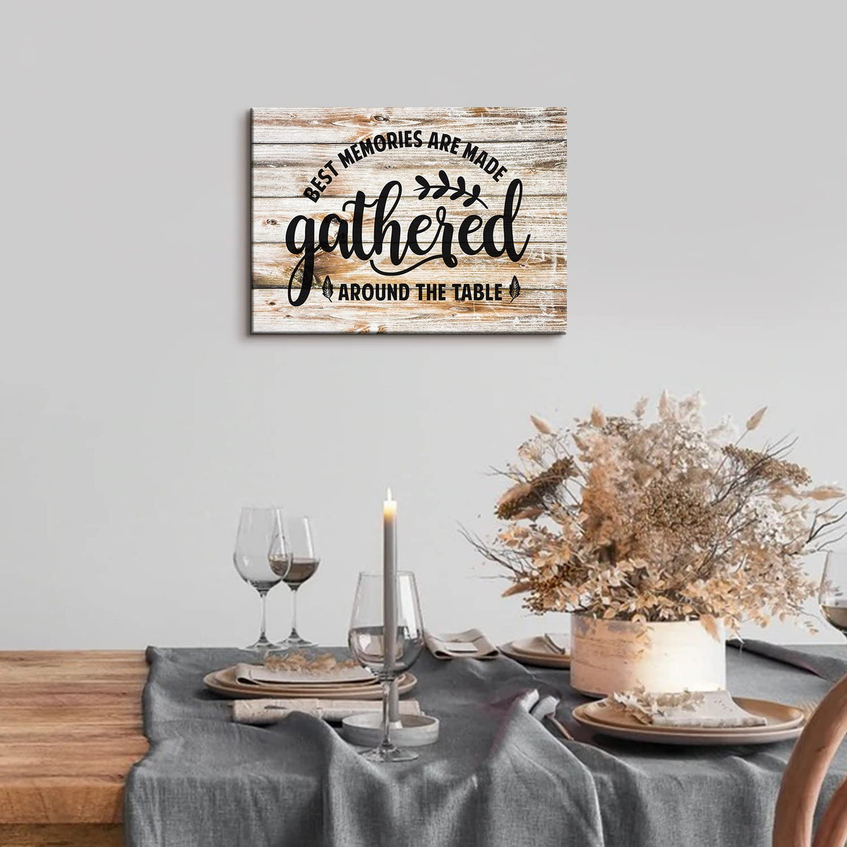 Dining Room Wall Decor Gather Signs for Home Decor Kitchen Wall Art Rustic Gather Sign Kitchen Pictures Wall Decor