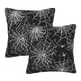 Pillow Covers Halloween Spider Web Pattern 2 Set Pillowcases Square Cushion Cover