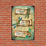 Dragonfly Tin Sign Retro Accept What Is Metal Signs Vintage Dragonfly Wall Art Outdoor Garden Decor