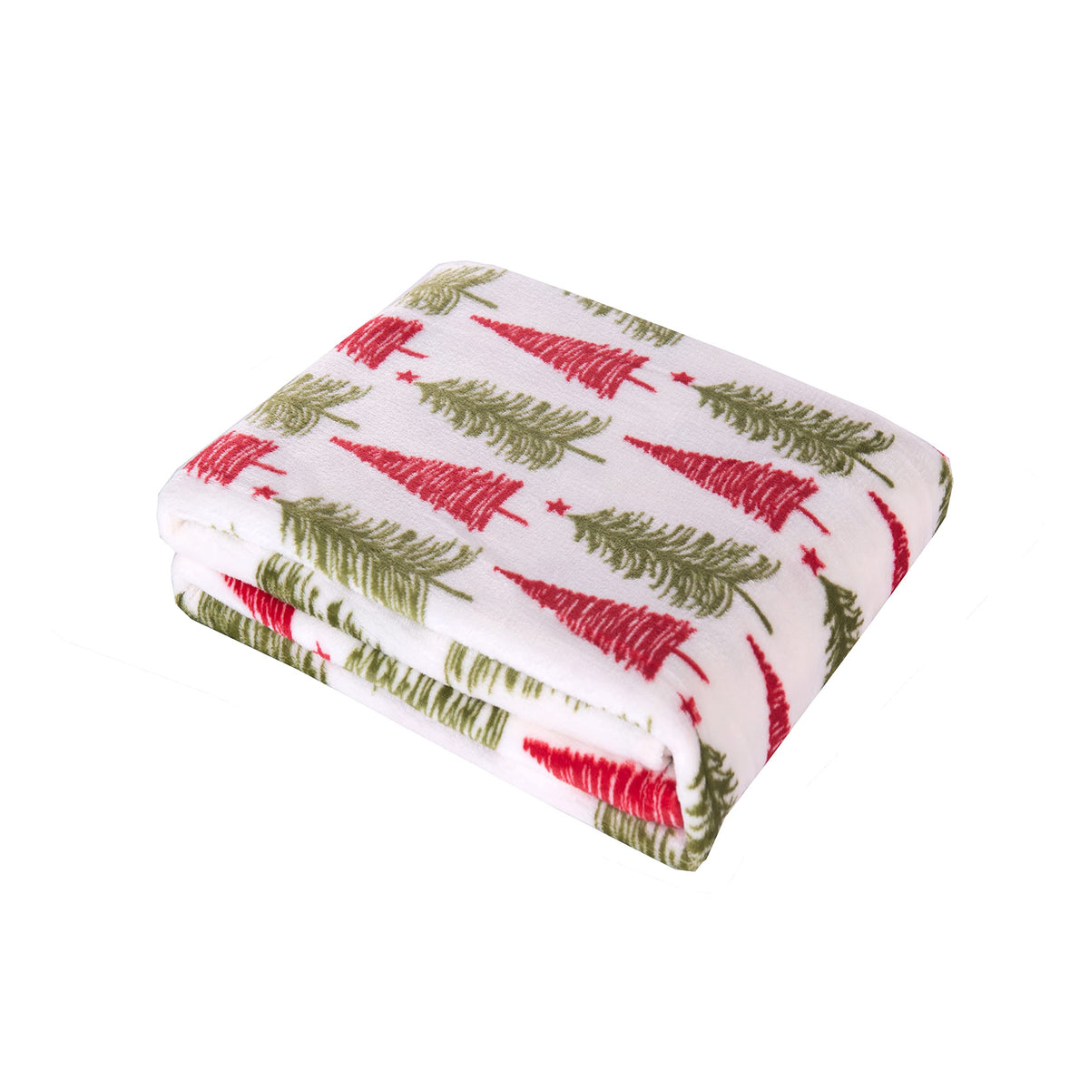 Luxury Velvet Super Soft Christmas Prints Fleece Blanket-Holiday Theme Home Décor Fuzzy Warm and Cozy Throws