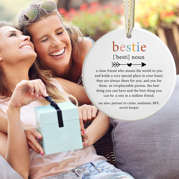 Friendship Christmas Ornament - Best Friend Gift - Friend Ornaments for Women