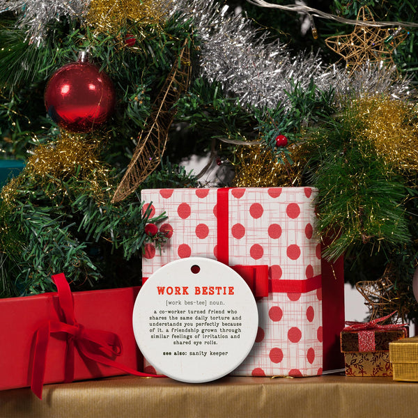 Friendship Gifts for Women, Best Friend, Funny, Work Besties, Sister, Friend Ornaments