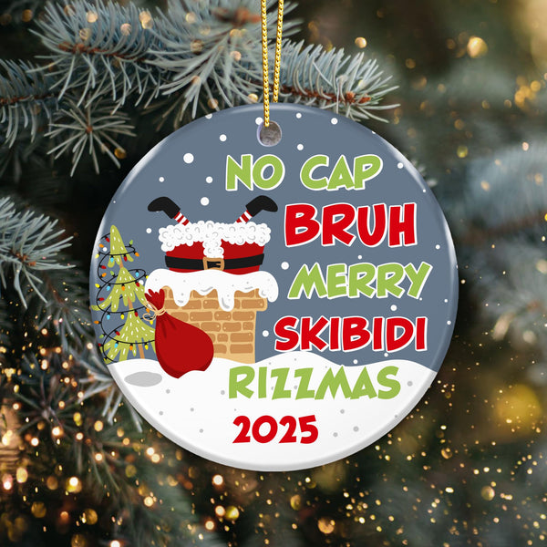Funny Christmas Ornament 2025, Gag Gift, Secret Santa, Stocking Stuffer