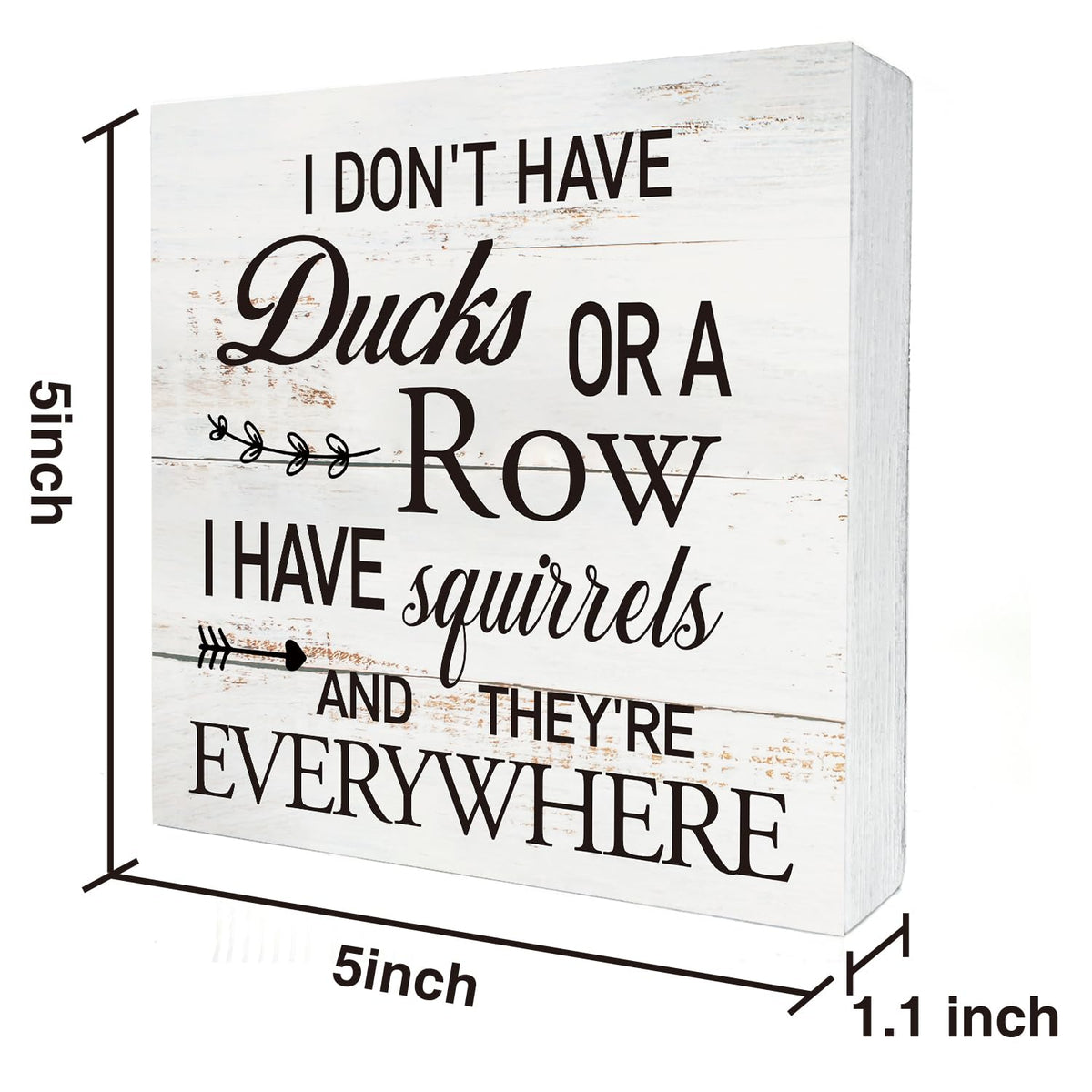 Funny Office Quote Wooden Box Sign Desk Decor Rustic Humorous Wood Block Plaque Box Sign