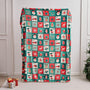 Cozy Printed Throw Christmas Collection Blanket - 300 GSM Fleece Throw Size Blanket for Home Decoration
