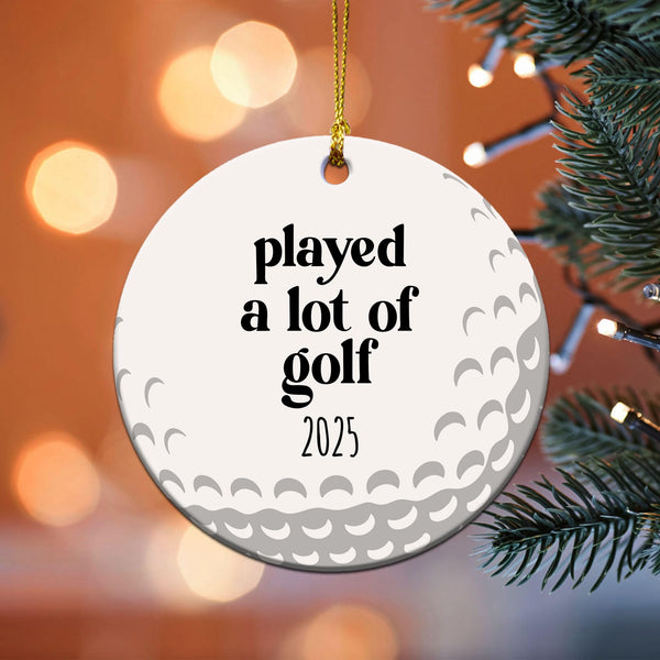 Golf Ornaments for Christmas Tree - Golf Christmas Ornament 2025 - Golf Lovers Gifts for Men, Women