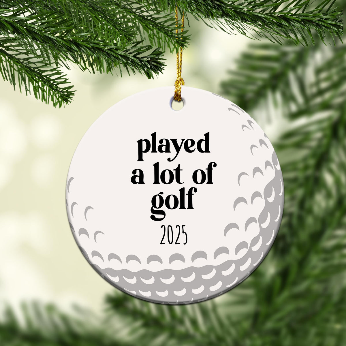 Golf Ornaments for Christmas Tree - Golf Christmas Ornament 2025 - Golf Lovers Gifts for Men, Women