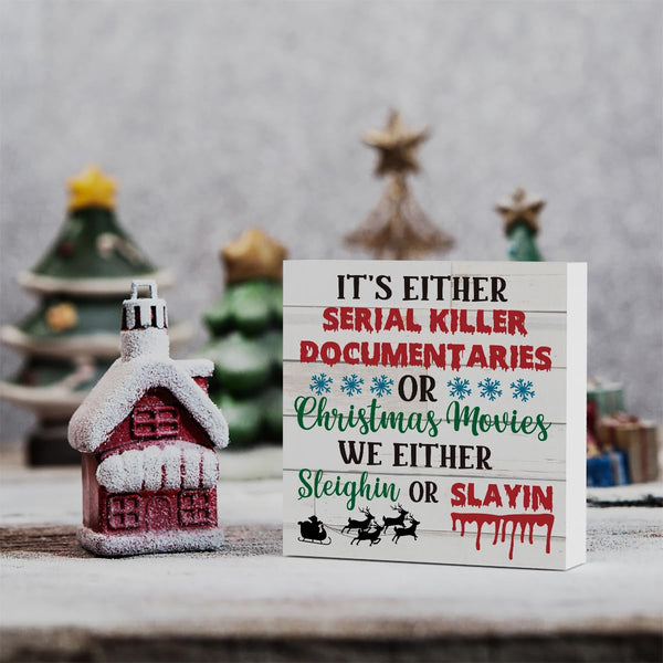 Farmhouse Christmas Decor, Funny Christmas Office Decorations, Funny House Decor