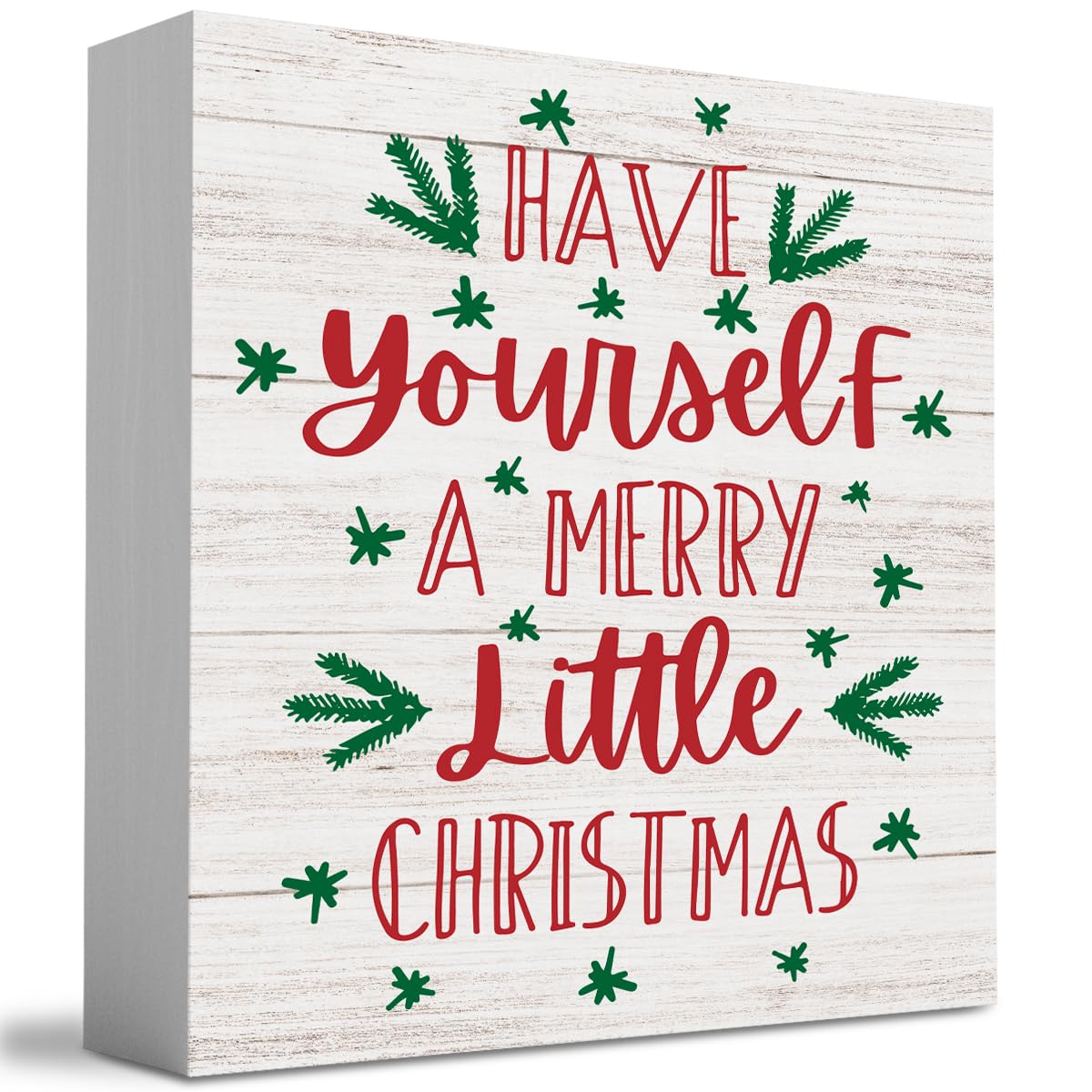 Have Yourself A Merry Little Christmas Wood Sign Christmas Decorations Indoor