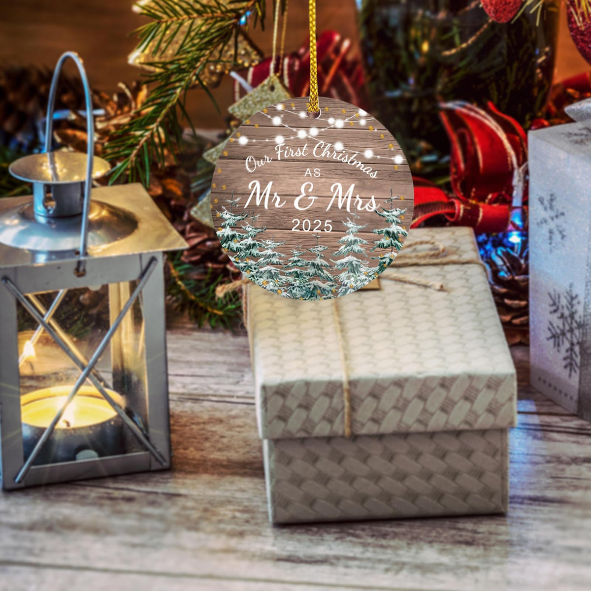 Our First Christmas Ornament 2025, First Christmas Married Ornament 2025