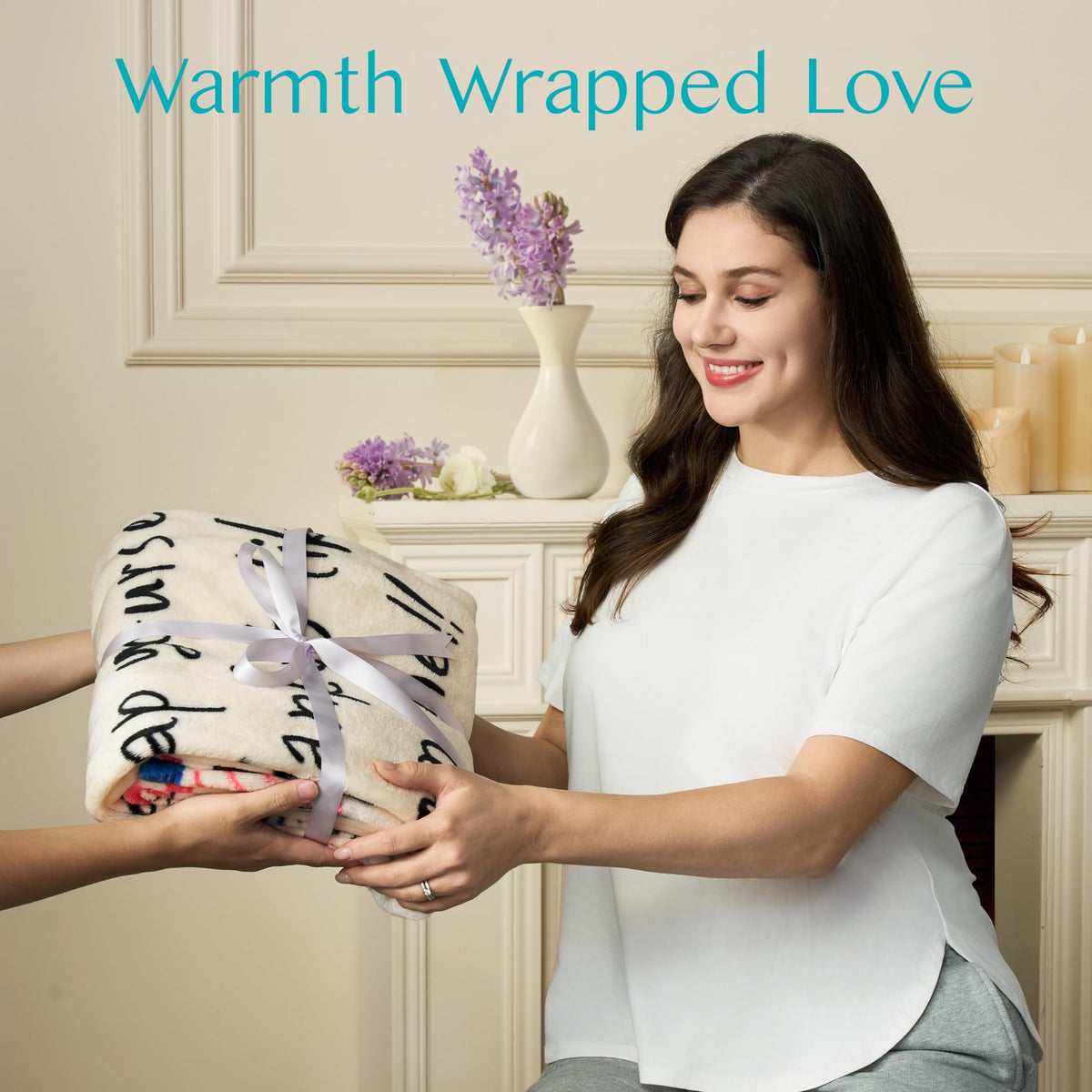 Gifts for Mom Christmas Mom Blanket Gift from Daughter Son Soft Flannel Throw Blanket