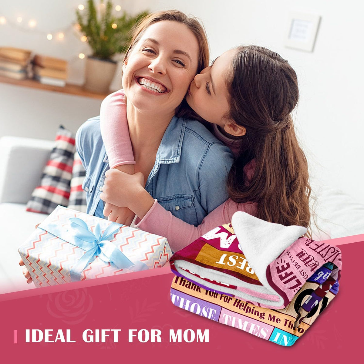 Mom Birthday Gifts from Daughter &amp; Son - Best Mom Ever Gifts - Presents for Moms