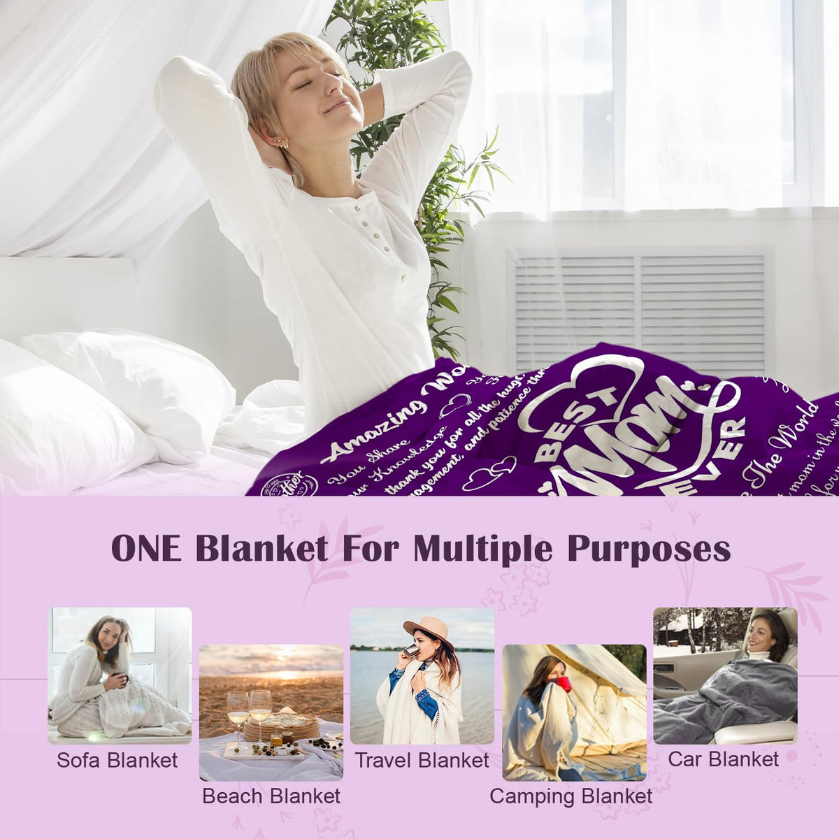 Mothers Day Birthday Gifts for Mom - Gifts for Moms from Daughter Son - Christmas Valentines Day