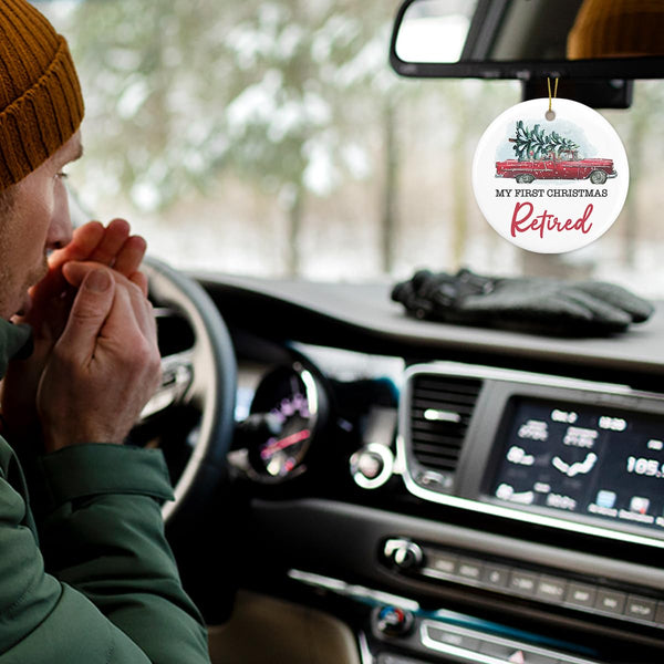 My First Christmas Retired Ornament Retirement Gifts for Her Him Friends Retirement