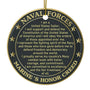 250th Anniversary Ornament 1775–2025 – Double-Sided Ceramic Christmas Ornament