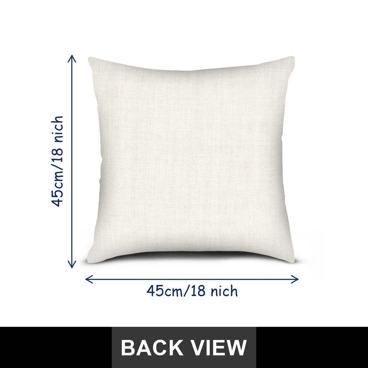 Christmas Throw Pillow Covers 18x18 Inch Set of 4, Square Winter Christmas Holiday Decorative Cushion Case