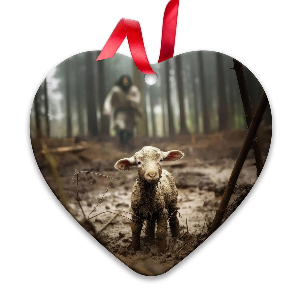 2025 Christian Christmas Ornament - Baptism Gift for Boys Girls