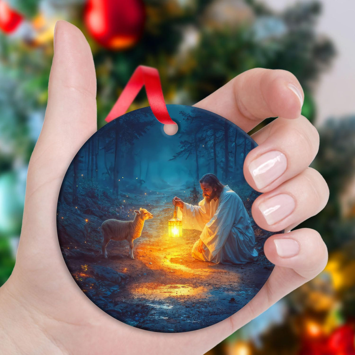 Christmas Ornaments for Birthday Gifts Baptism Gift for Boys or Girl