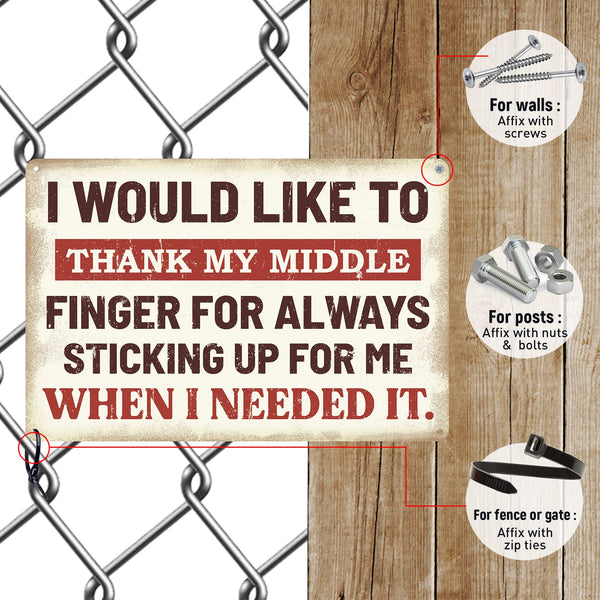Man Cave Decor, Funny Bar Signs, Cool Stuff for Men, Sarcastic Tin Signs, Suitable for Garage, Cafe, Office, Kitchen