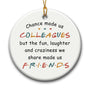 Coworker Xmas Hanging Ornaments, Motivational Gift for Colleague Women Friend Coworkers