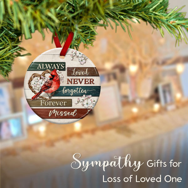 Memorial Cardinal Gifts for Loss of Loved One, Xmas Hanging Ornaments, Bereavement Ornament, Miscarriage Gifts