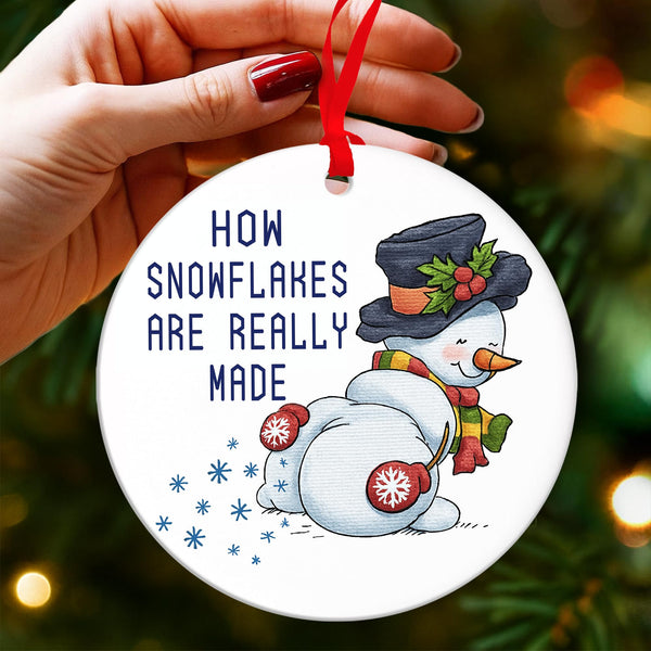 Snowman Ornaments for Christmas Tree - Great Ornaments for Kids, Unique Gifts for Holiday