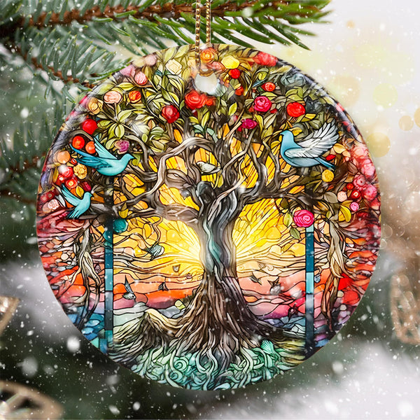 Tree of Life Christmas Ornament, Christmas Ornaments for Tree, Christmas Tree Decor, Holiday Ornament