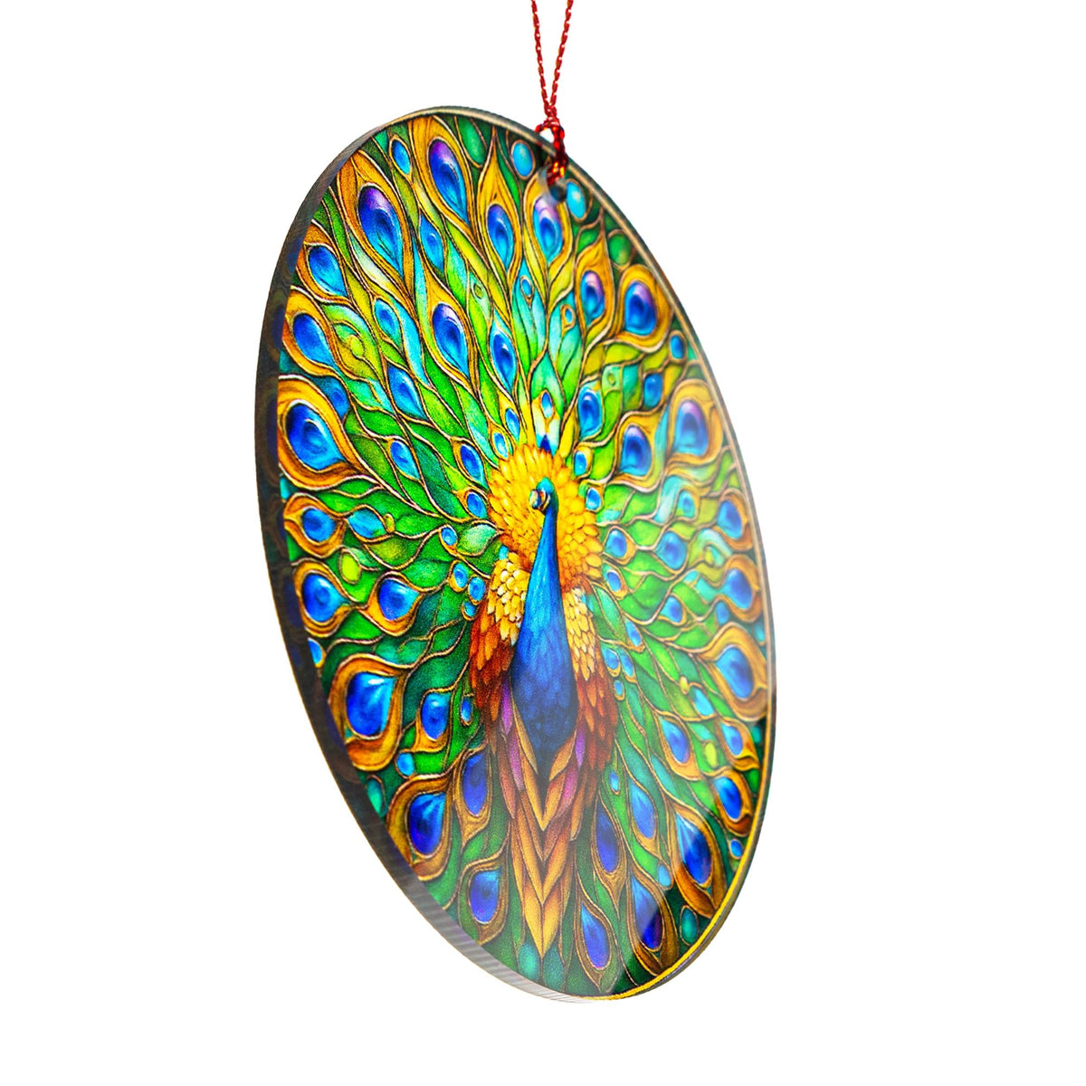 Christmas Ornaments 2025, Peacock Gifts for Women, Hanging Tree Decoration, Peacock Ornaments for Hanging Decor