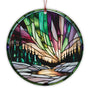 Aurora Borealis Northern Lights Christmas Ornaments 2025, Xmas Decorative Hanging Ornaments