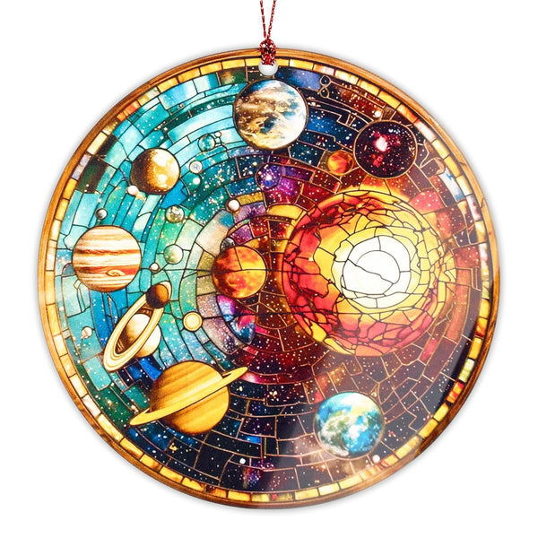 Solar System Space Christmas Ornaments 2025, Planet Ornaments for Christmas Tree