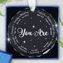 Christmas Christian Gifts for Women Faith - Glass Christmas Ornaments 2025 for Tree Decorations
