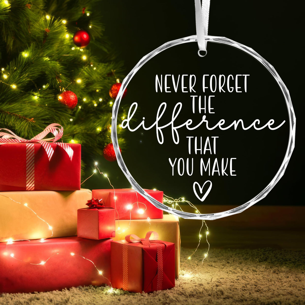 Thank You Gifts for Women Men - Never Forget The Difference That You Make for Coworkers, Retirement Farewell Going Away for Women Men