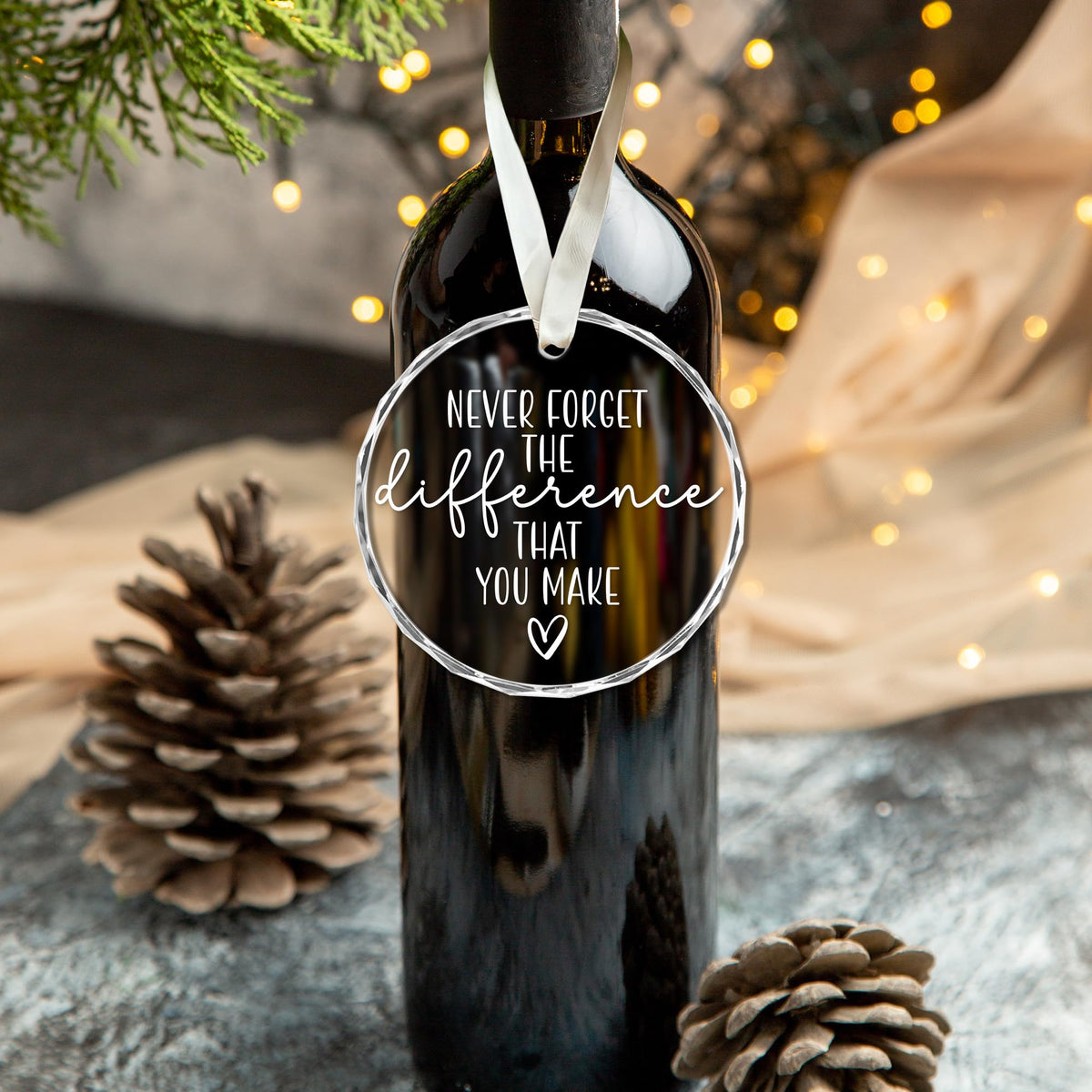 Thank You Gifts for Women Men - Never Forget The Difference That You Make for Coworkers, Retirement Farewell Going Away for Women Men