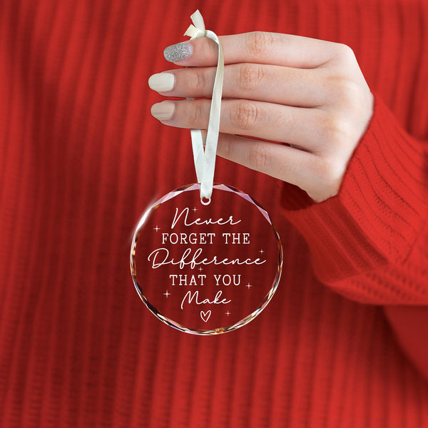 Thank You Gifts for Women, Employee, Boss, Coworkers, Manager, Teacher, Nurse, Friend - Never Forget The Difference You Make Gifts