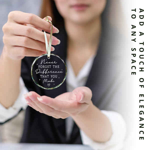 Thank You Gifts for Women, Employee, Boss, Coworkers, Manager, Teacher, Nurse, Friend - Never Forget The Difference You Make Gifts