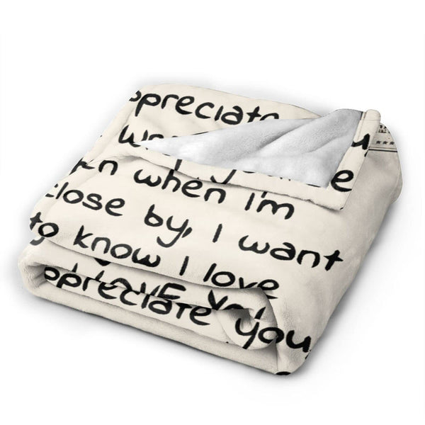 Throw Blankets Anniversary Birthday Gift for Mom from Daughter Son, Dear Mom Blanket for Mother's Day