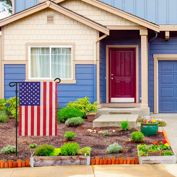 American Garden Flag Small American Flag 1 Sided 12×18 Inch Weatherproof Patriotic USA Garden Flags