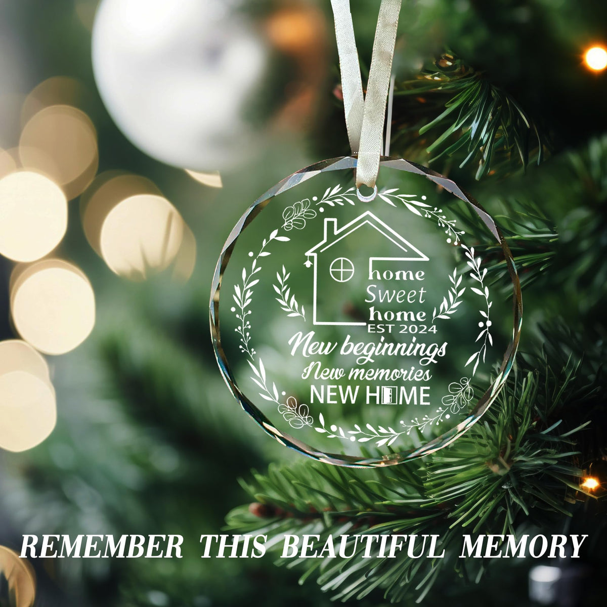 New Home Ornament, House Warming Gifts New Home, Housewarming Gift for New Homeowners