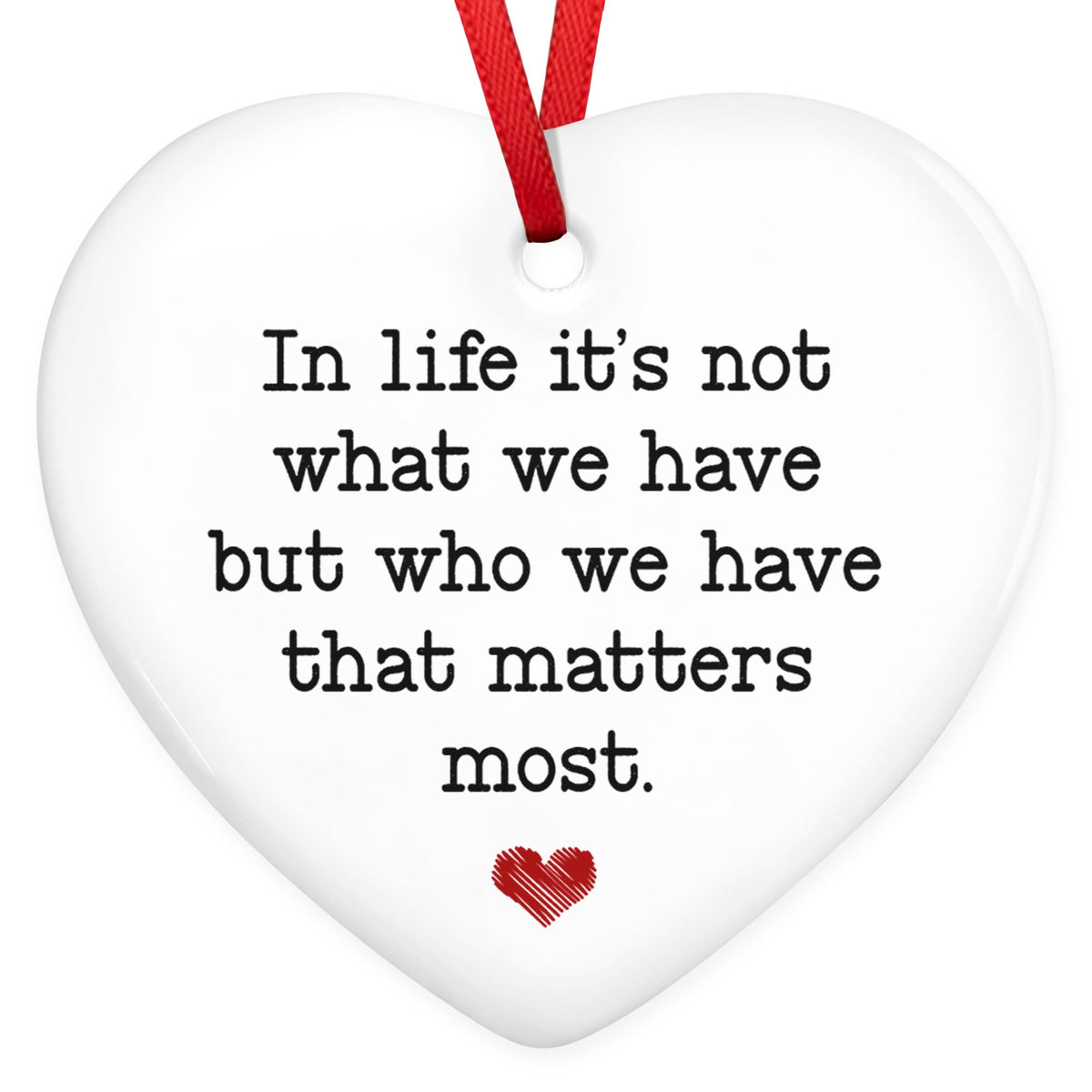 Christmas Inspirational Gifts for Women - Ceramic Christmas Ornaments 2025 - Employee Appreciation Thank You Gifts