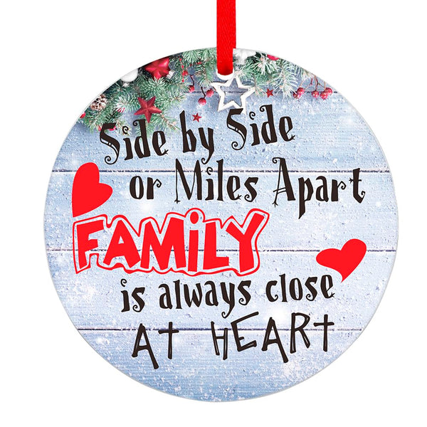 Family Christmas Ornaments 2025 - Family Ornament for Christmas Tree Long Distance Gifts for Mom Women