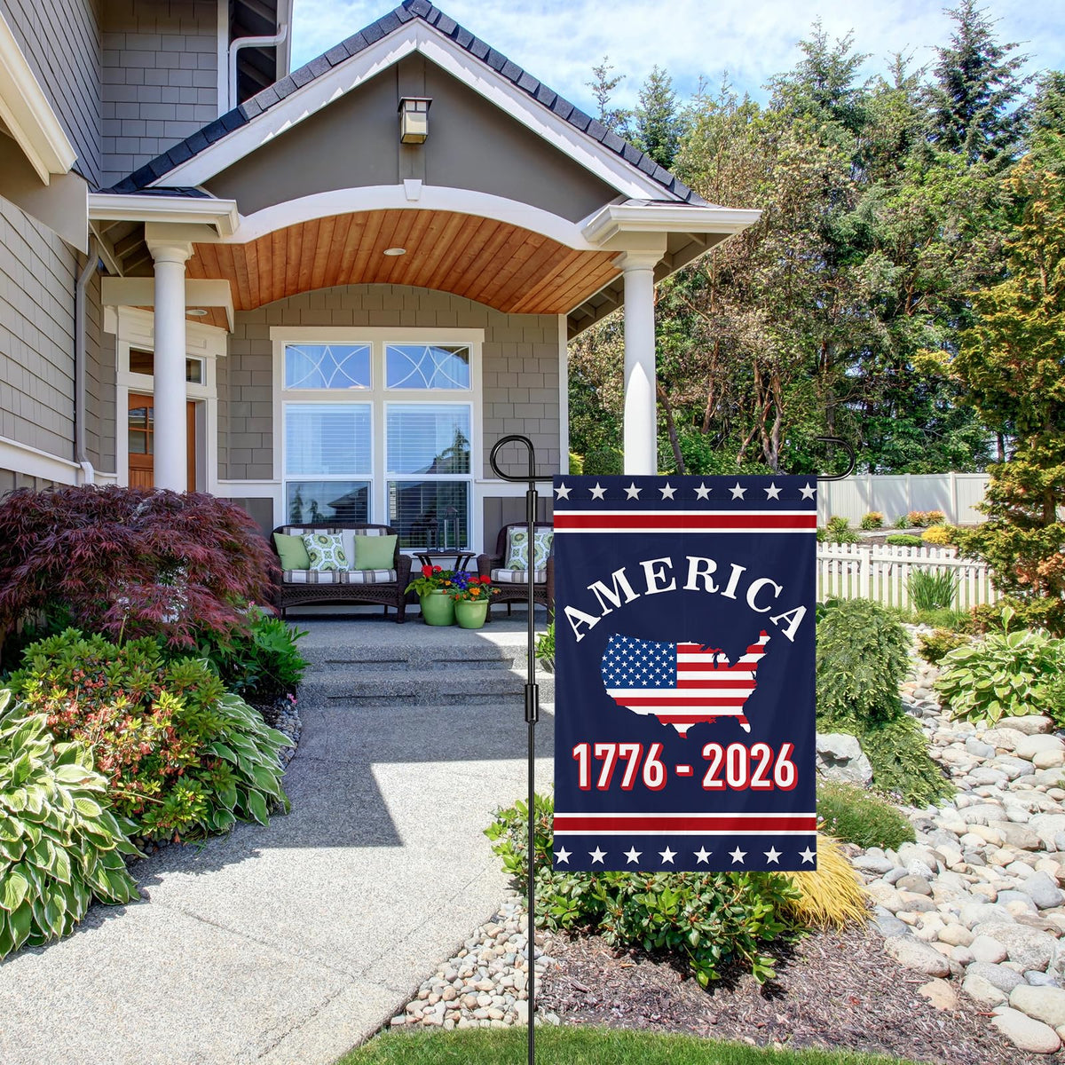 We The People 1776-2026 Flag Memorial Day Patriotic 250th Birthday 250 Years United States