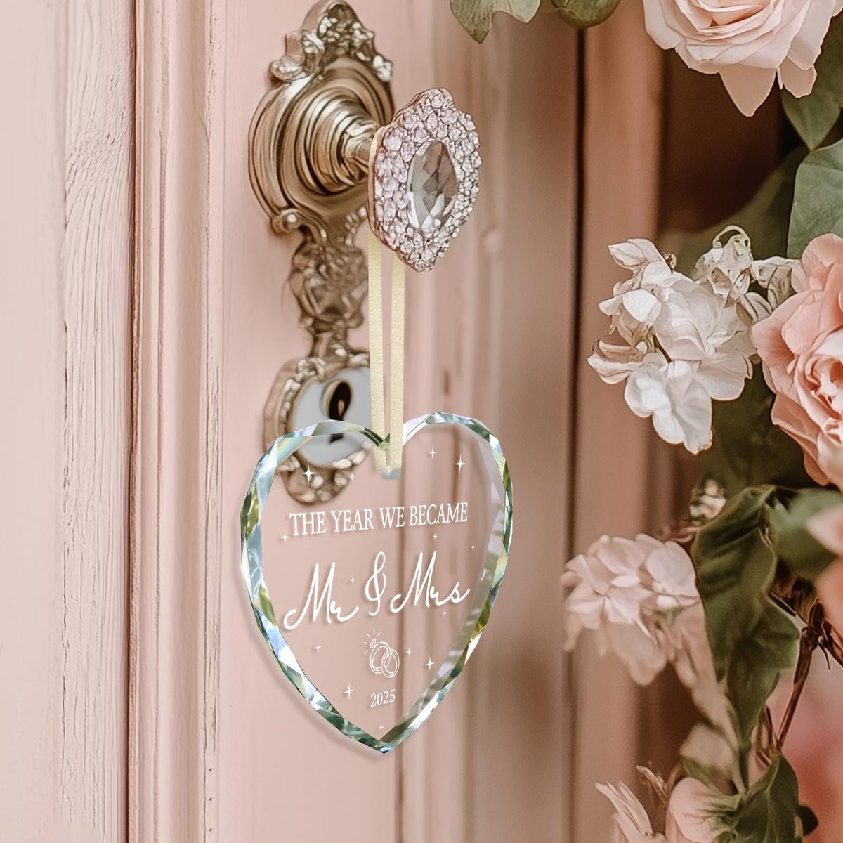 Wedding Gifts for Couples 2025, Bridal Shower Gifts for Bride, Mr and Mrs Gift, Wedding Gift for Newlyweds, Just Married Decorations