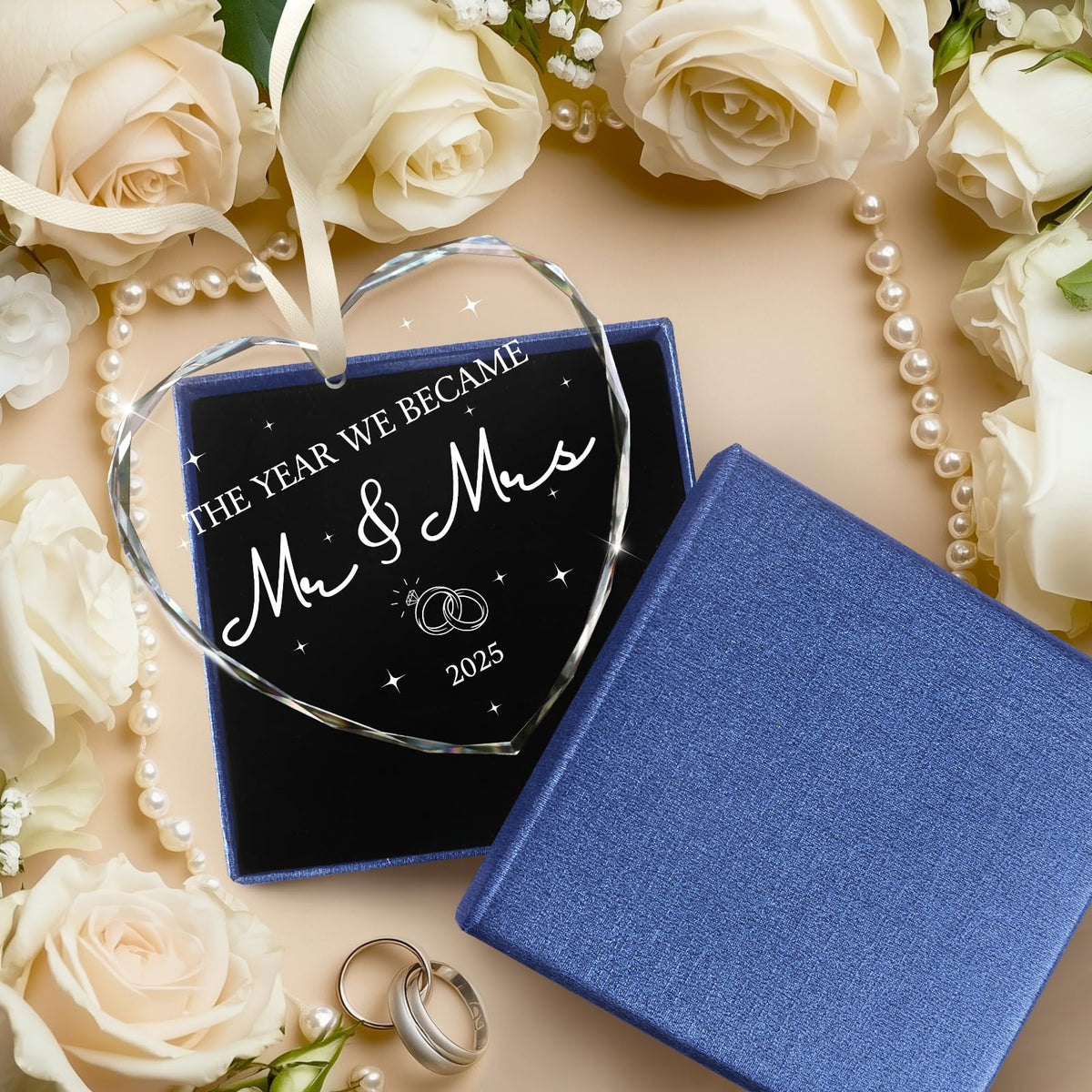 Wedding Gifts for Couples 2025, Bridal Shower Gifts for Bride, Mr and Mrs Gift, Wedding Gift for Newlyweds, Just Married Decorations