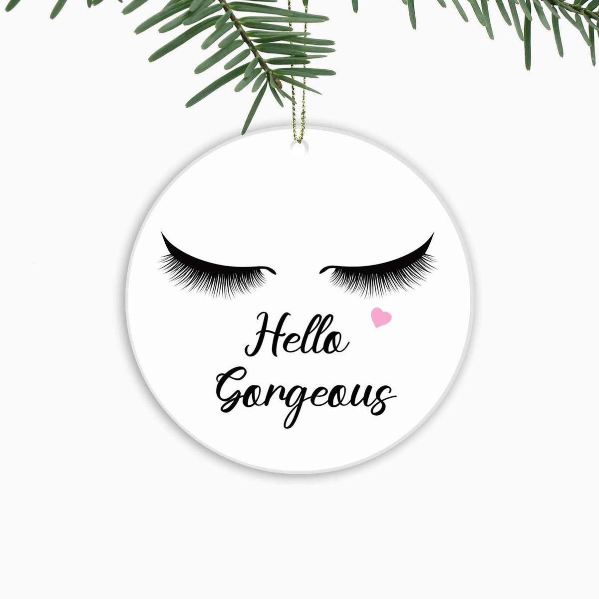 Lashes Ornaments Christmas Ornament Xmas Tree Hanging Decor Keepsake Collectible Gift