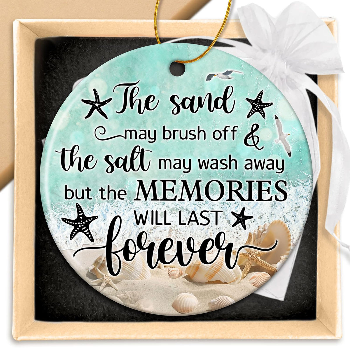 Beach Themed Gift - Beach Gifts for Women - Beachy Ornaments