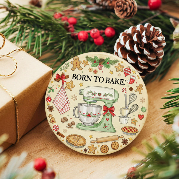 Baking Ornaments for Christmas Tree - Baker Gifts - Baking Gifts for Women, Cooking Ornament for Baking Lovers