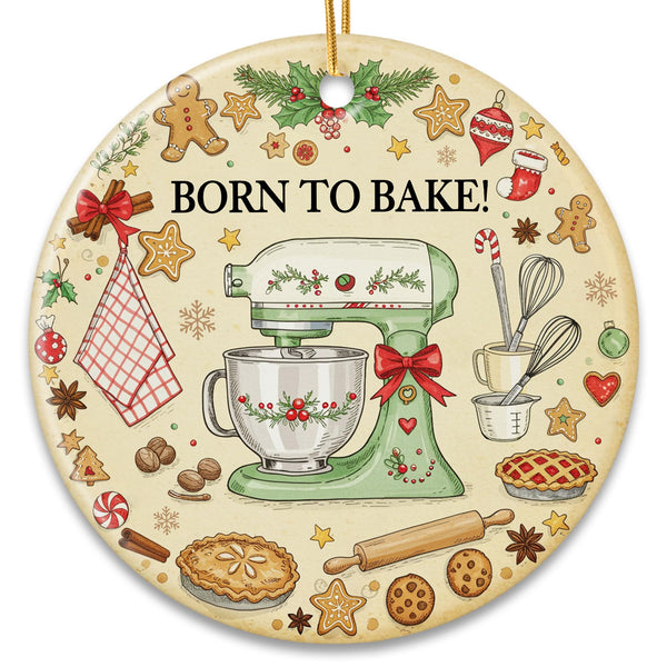 Baking Ornaments for Christmas Tree - Baker Gifts - Baking Gifts for Women, Cooking Ornament for Baking Lovers